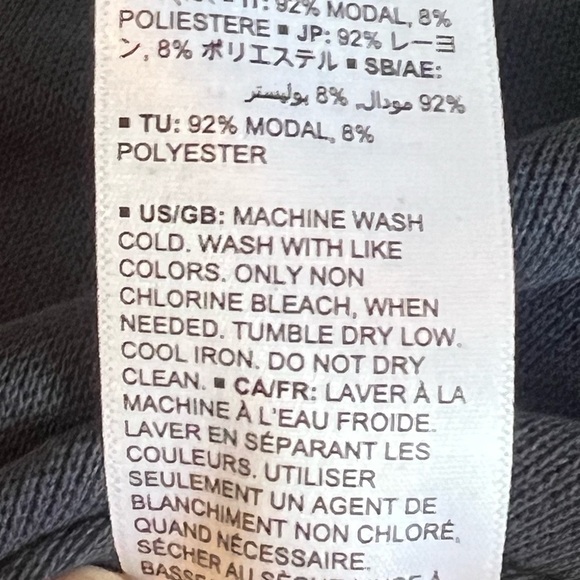 NWT DAILY RITUAL CROSSBACK TANK TOP SZ LG MODAL POLY BLEND DK BLUE SUPER SOFT - Picture 4 of 7